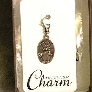 Silpada Sterling Friendship Charm